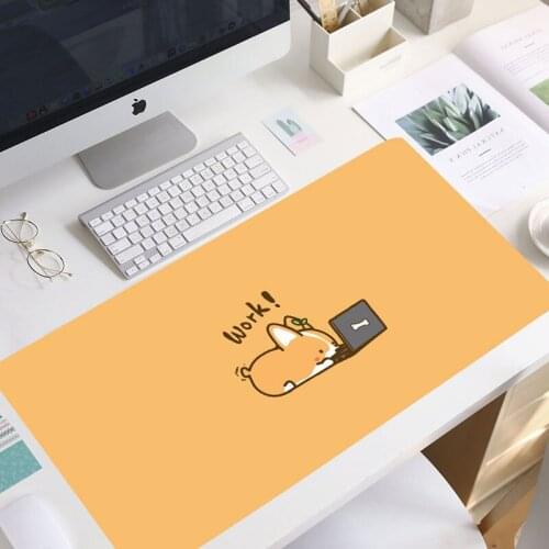 Cute Mouse Pad Comtuper Desk Mat Large XXL Mousepad Kawaii Gaming Accessoroes Laptop Gamer Keyboard MacBook Waterproof mouse pad