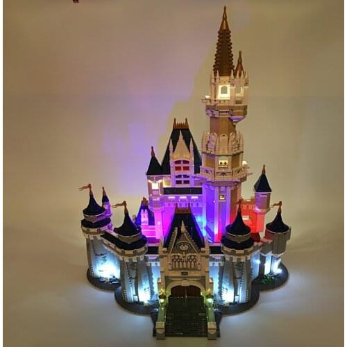 Led Light Set For Lego Building City Street 71040 For 16008 Cinderella Princess Castle Blocks Toys Creator City Street Lighting