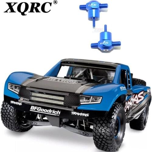 XQRC Aluminum alloy spare tire lock set nut tool for traxxas 1 / 7 unlimited desert Racer UDR upgrade parts