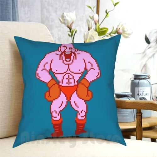 Soda Popinski-Punch Out Pillow Case Printed Home Soft Throw Pillow Boxing Fight Fights Fighting Pugilist Mike Punch