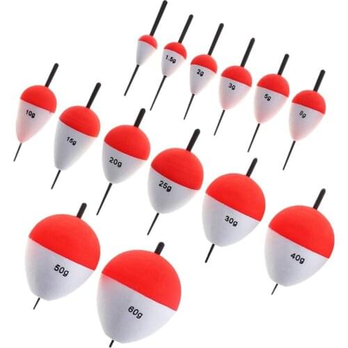 Fishing Bobbers Foam Fishing Floats Set Floats Fishing Buoy Tube Float Bobbers Fishing Tackle Accessories