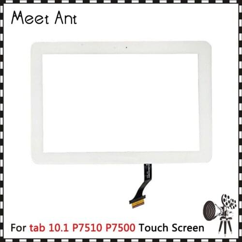 High Quality For Samsung Galaxy tab 10.1 P7510 P7500 Touch Screen Digitizer Sensor Front Outer Glass Lens Panel