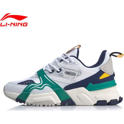 Li-Ning Women 001 R-2 Classic Lifestyle Shoes Support Retro LiNing Sport Dad Shoes Leisure Sneakers AGCQ016