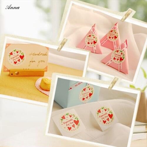 120pcs lot Round design Romatic Heart Sweet "Especially For You" series seal sticker Christmas DIY note gift Labels