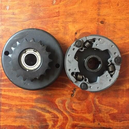 168F 170F GX160 GX200 Gasoline engine clutch 428 Gear automatic clutch for Go kart modification Agricultural machinery parts