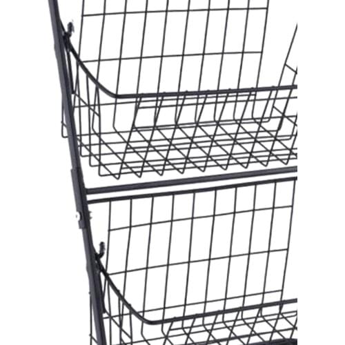 2-Tier Spice Rack Shelf Partry Organizer Black Kitchen Storage Tools for Kitchen Cabinet Bathroom