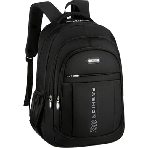 Large Capacity Men Backpack Nylon School Bag for Boys Teen 15.6 Inch Laptop Backpacks Male 2021