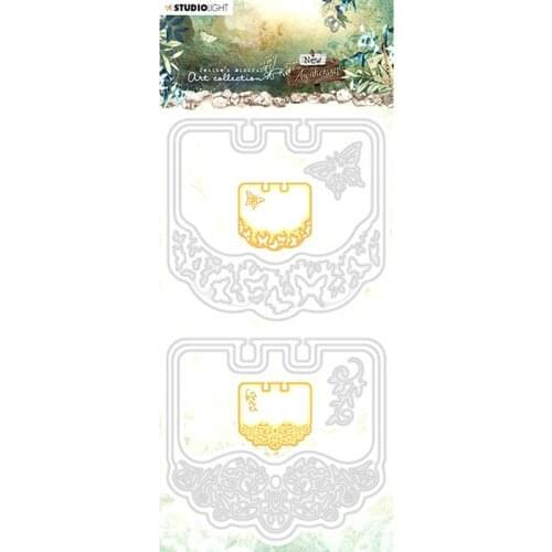 Labels and Loose-leaf Metal Cutting Dies for DIY Scrapbooking Photo Album Decorative Embossing PaperCard Crafts Die2021