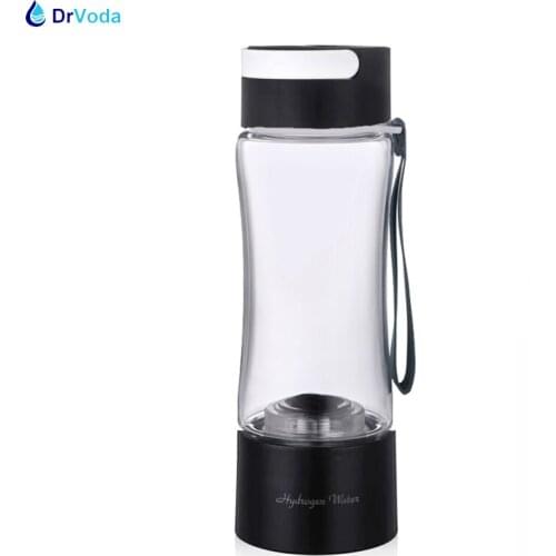 SPE Rich Hydrogen Generator Water Ionizer Bottle DuPont PEM Titanium 3/10 min Electrolysis Breathe Pure H2 Gas