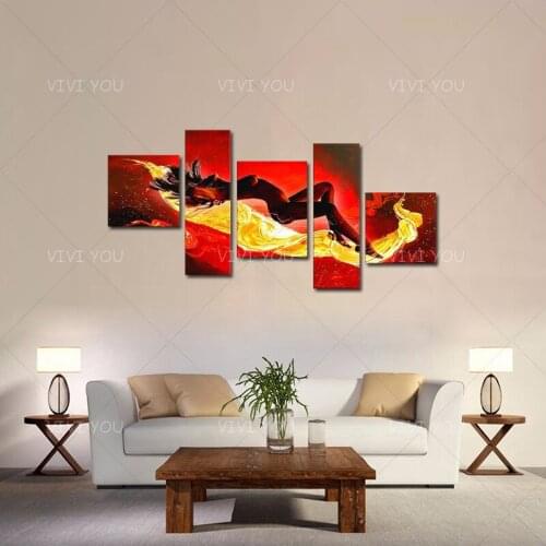 Best Art Sexy Nude Woman Slim Abstract Oil Painting Canvas Handmade Painting Home Decor Oil Painting Artwork