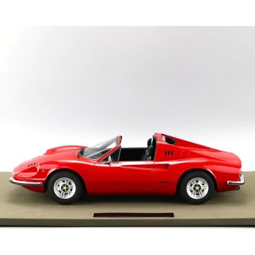 Bburago 1:24 FERRARI Dino 246 GT simulation alloy car model Collect gifts toy