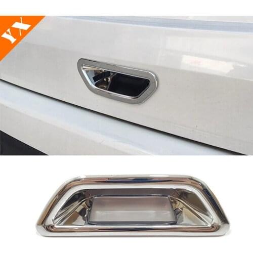 For Nissan X-trail Xtrail Rogue T32 2014-2020 Car Rear Door bowl Tail Door Bowl Trim Cover ABS Chrome Accessories