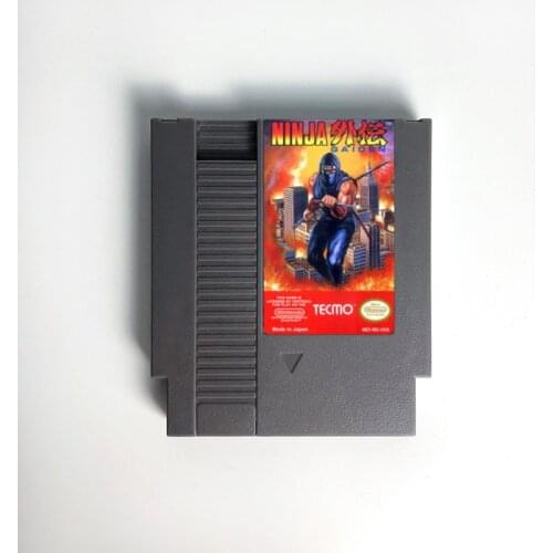 Ninja Gaiden 1 or 2 The Dark Sword of Chaos or 3 The Ancient Ship of Doom - Game Cartridge For NES Console 72 Pins 8bit