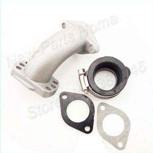 Carb Intake Adapter Boot Rubber Pipe Flange Gasket Set For 150cc 160cc 200cc 250cc Pit Dirt Bikes Motorcycle Atv Quad Motocross