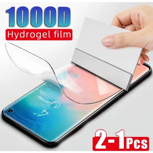 Full Hydrogel Soft Film For Samsung Galaxy S20 Ultra S20 FE S8 S9 S10 Plus Lite Samsung Note 9 10 Pro Screen Protector Not Glass