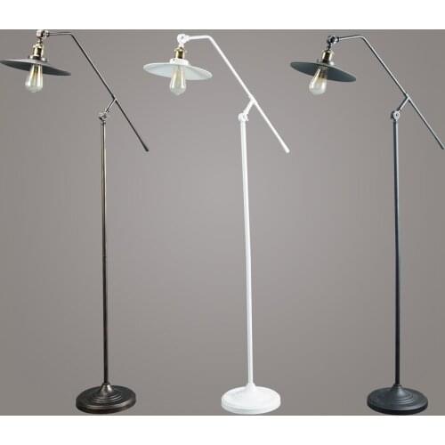 Indoor Light Simple Standing Lamps,Loft Industrial Floor Lamp for Study Living Room Free Shipping