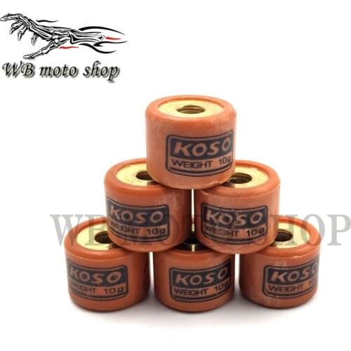 MOFO koso performance variator roller set clutch 15x12MM Minarelli JOG JOG90 BWS 50 100 VINO50 JOG100 RS100 ZIP F-act Matrix 50