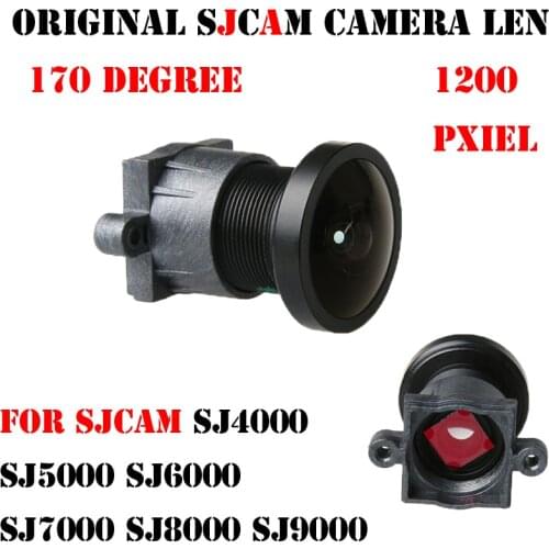 New 170 Degree Wide Angle Lens 12 Million Pixels Fit for SJCAM SJ4000/5000/6000/7000/8000/9000 WiFi Action Camera