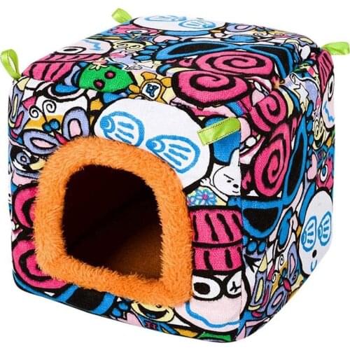 Small Animal Guinea Pig Hamster Hedgehog Bed Roost Cave Special Pet Nest