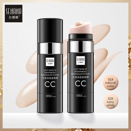Water Light Repair Concealer Stick Waterproof Air Cushion Cc Cream Brighten Skin Lasting Non-marking Repair Capacity Stick TSLM1