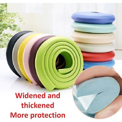 Children Protection 2M Length Table Guard Strip Baby Safety Products Glass Edge Furniture Corner Protection of Children Jamming