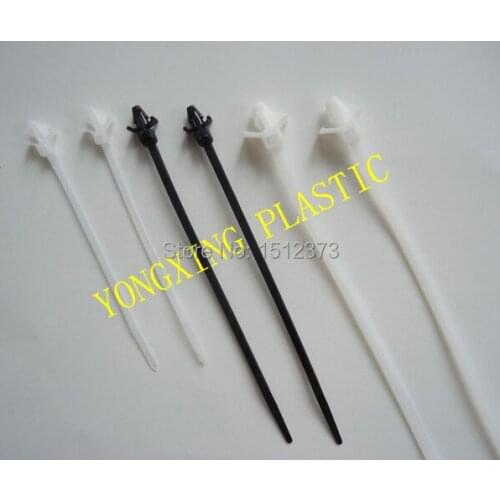 100pcs/lot nylon Zip push cable tie3.6*150 self-locking opp bag package