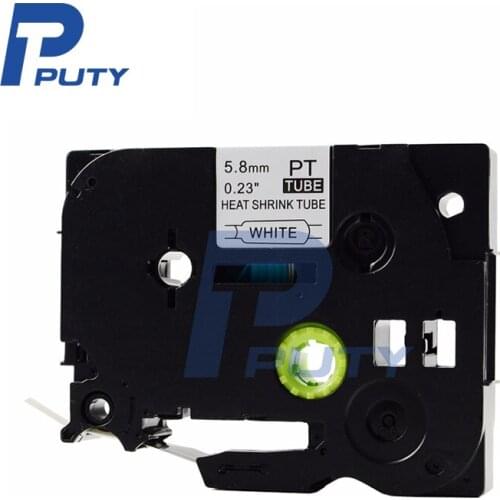 5PK HSe-211 Hse-231 Tape Label Maker Compatible Brother Ptouch Label Maker Printer HS221 HSe211 Heat Shrink Tube Label