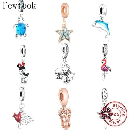 Fit Original Pan Charm Bracelet Authentic 925 Silver Couple Boy Girl Love Kiss Hug Bead Making Bride Marry Berloque 2020