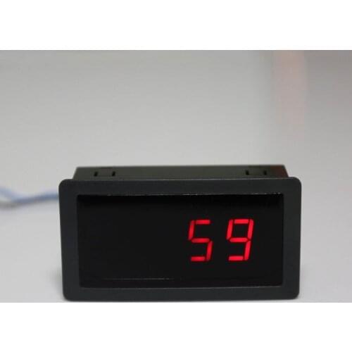 Digital Counter DC LED 4 Digit 0-9999 Up/Down Plus/Minus Panel Counter Meter with Cable