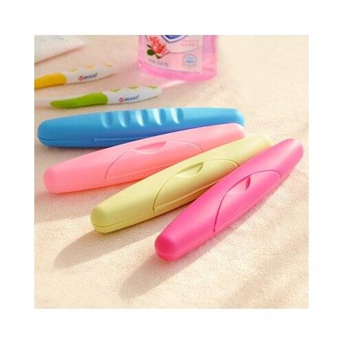 A1712 Travel Portable Wash Toothbrush Case Sealed with Lid Waterproof with Lock Toothbrush stoage box Case organizer