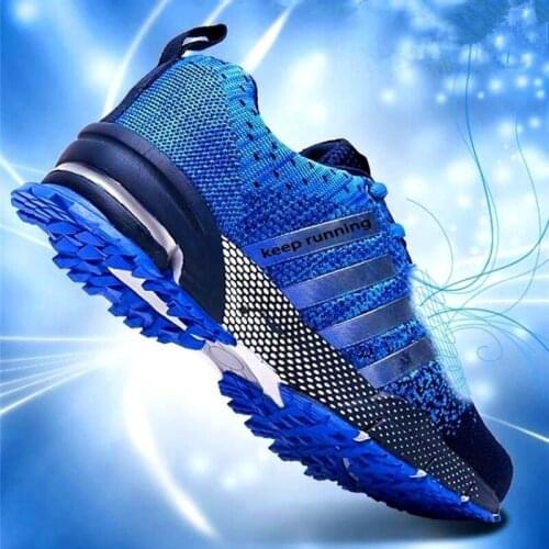 Fashion Mens Shoes Portable Breathable Running Shoes 46 Large Size Sneakers Comfortable Walking Jogging Casual Shoes 48