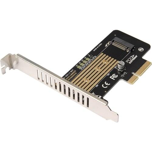 M.2 NVME Adapter Card PCI-E X4 to NVME Expansion Card SSD Adapter Card for NVME Protocol M-key B&M Key SSD Wide Compatibility