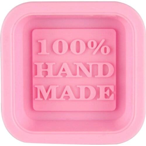 New Arrival Silicone Oven DIY Soap Molds Cute Craft Art Square Silicone Oven Handmade Soap Molds DIY Soap Making Mold