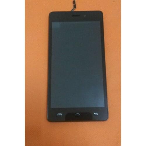 Used Original HD LCD Display +Digitizer Touch Screen Glass+ Frame For Doogee X5 5" HD 1280x720 MTK6580 Quad Core Free shipping