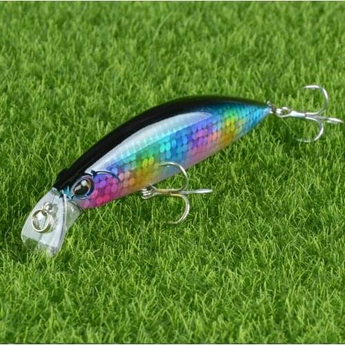 Long Shot Lure 29G Hard Sinking Artificial Bait 110mm BBK 6# Hooks Carp Fishing Tackle 3D Eyes Wobbler For Pike Bass