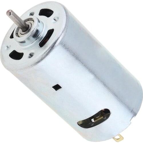 Durable 12-36V 555 DC Motor Ball Bearing Motor with High-speed Large Torque for DIY Model Car / Small Drill Micro-machine