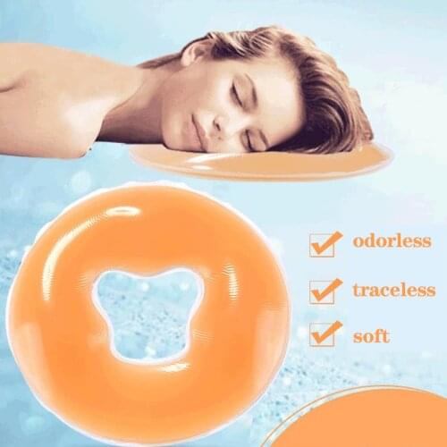 Silicon SPA U Shape Pillow Spa Gel Pad Face Soft Salon Massage Quality Rest Body Massage Cradle Cushion Bolster Pad Beauty Care