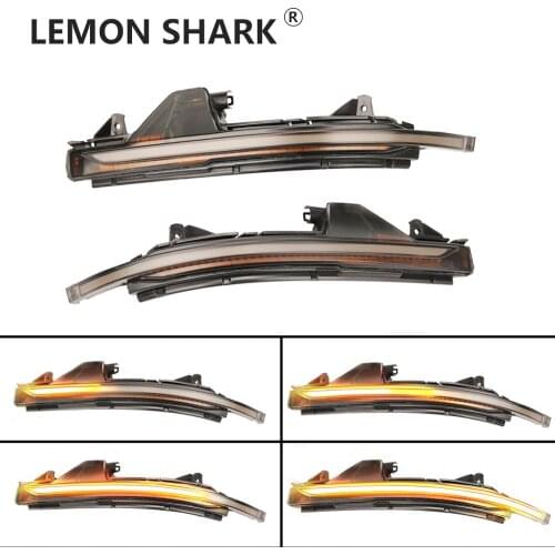 Dynamic Blinker Turn Signal LED Light For AUDI A7 S7 RS7 4G8 2010- 2017 Wing Rearview Mirror Indicator Blinker Light Replacement