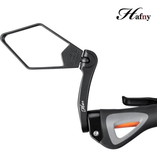 Bicycle Mirrors Handlebar Ends Mount Mountain Bike Rear View Mirror Back Convex Steel Lens 360 Degree Mirror Bicycle