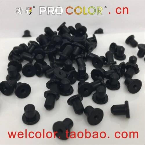Half solid Silicone Rubber Sealing waterproof cylinder cap threaded plugging plug 5 5.4 6 6.5 7 8 8.5 9 10 10.6 hole 1.5 2 3 mm