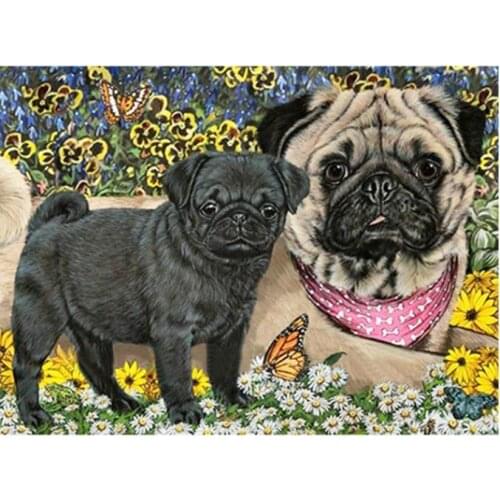 Animals diamond painting full pitbull dogs pmosaic embroidery landscape rhinestone picture puzzle toy drawing wall decor gifts