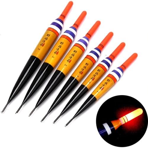 1 Piece LED Electronic Fishing Float Luminous Rock Fishing Buoy Night Fishing Tackle