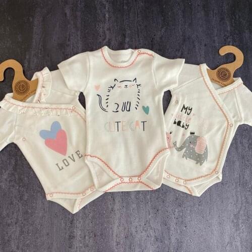 Summer Newborn Infant Baby Clothes %100 ORGANIC COTTON Equal Me Funny Cute Toddler Jumpsuits Bodysuit Outfits Best Dad Ever Gift