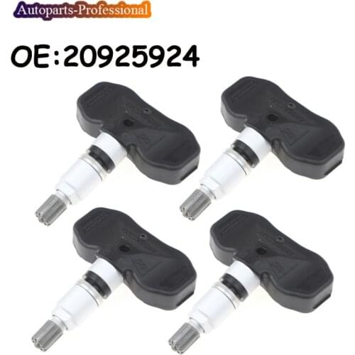 4 PCS New TPMS Tire Pressure Monitor Systems 315Mhz For Chevrolet Corvette Buick Allure Pontiac Torrent Saturn Outlook 20925924