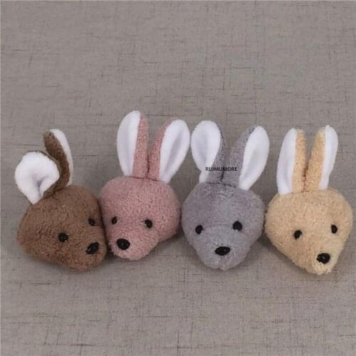 5PCS 7CM Little Rabbit Plush Stuffed Toy Doll ; accessories Kids small Gift Bouquet Plush Toy Doll