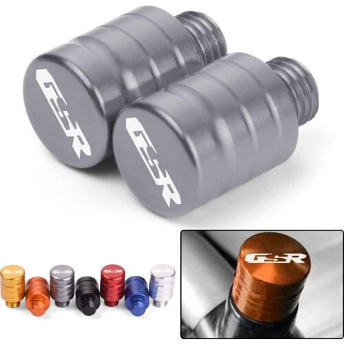 2pcs M10*1.25 CNC Aluminum Left Right-Hand Threaded Mirror Hole Plug Screw Bolts For SUZUKI GSR400 GSR600 GSR750 GSR 400 600 750