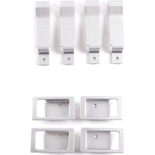 Door Latch Handle Decoration Cover for Land Rover Defender 90 110 130 2004-2018 & Door Bowl Decoration Cover