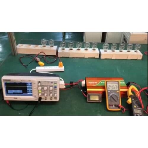 Home inverter 4000w pure sine wave off grid 48v dc to 120v or 220v ac with 2 AC outlet and USB charger