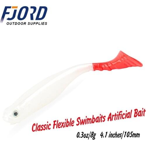 90mm 5pcs/lot Classic Flexible Soft Lures Swimbaits Artificial Bait Silicone Lure Fishing Tackle Fishing Lures