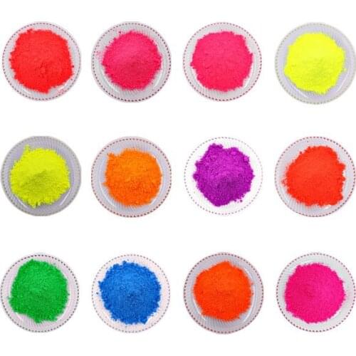 NEON Red Color Phosphor Powder for nail polish,Fluorescent Pigment for Printing,500g/lot Powder Fluorescence Painting